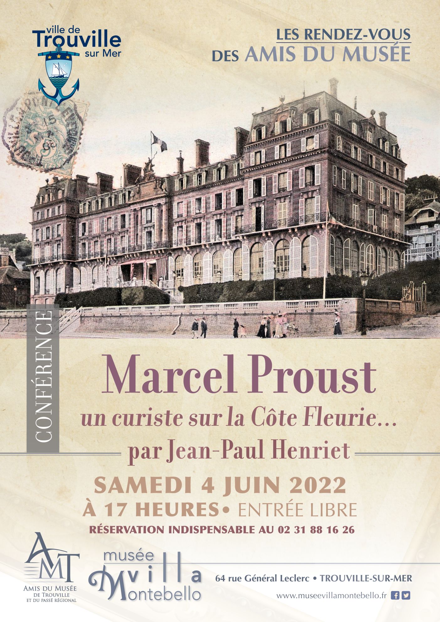 Affiche Proust 4 juin